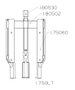 Extractor Forza 3 Patas Finas 195X125
